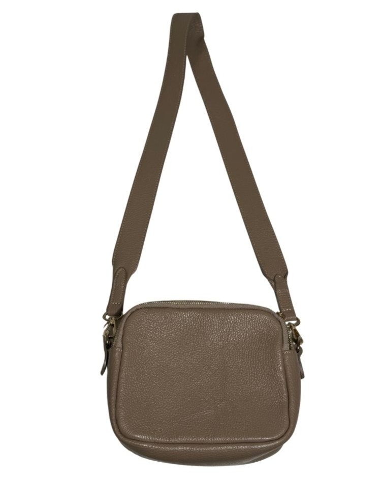 Smėlio spalvos odinė VISINGA rankinė