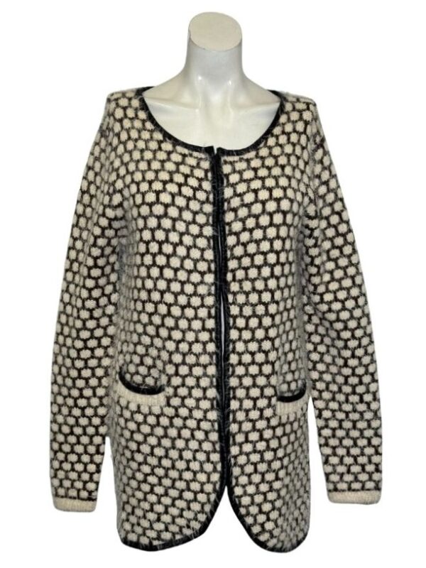 Dvispalvis raštuotas PARIS ET MOI megztinis, M