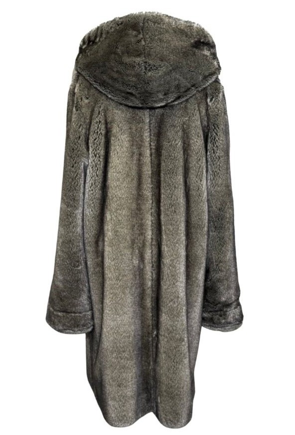 Pilki dirbtinio kailio DAINAVA kailiniai, L