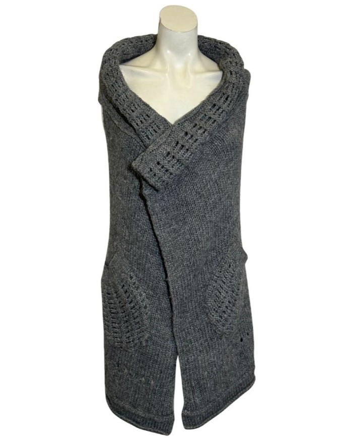 Pilka vilnos mišinio ESPRIT liemenė, S/M