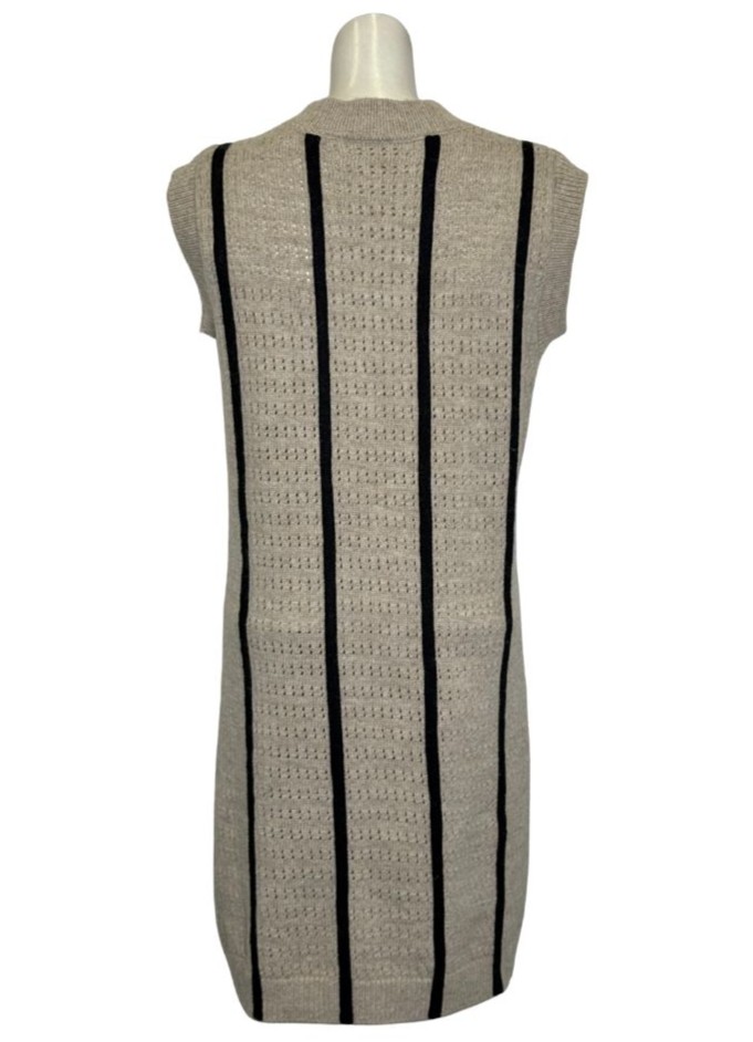 Smėlio spalvos megzta VILA suknelė, M