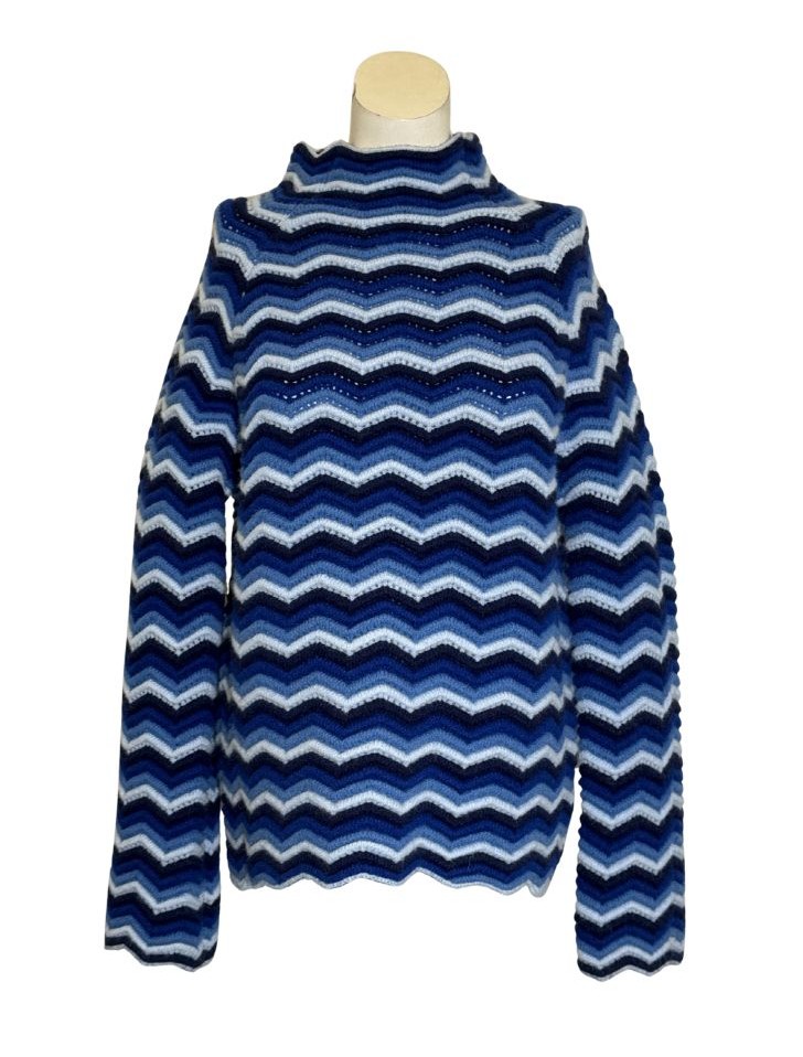 Mėlynas BLUOLTRE megztinis