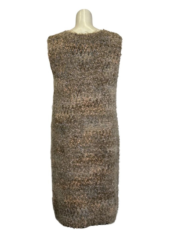 Kreminės spalvos megzta COCOGIO liemenė, M