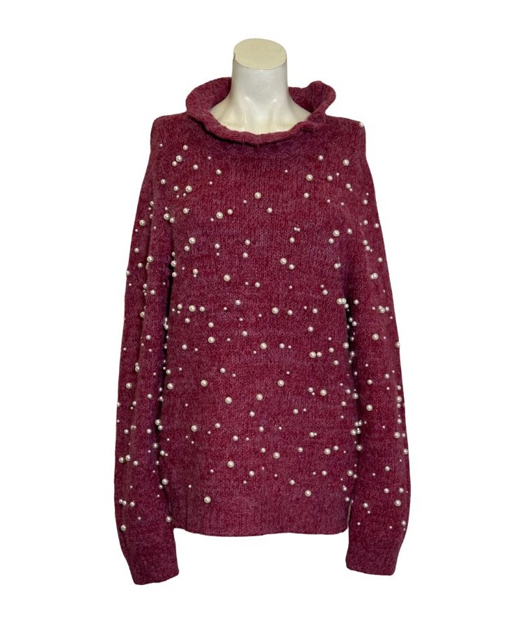 Raudonas VENUS megztinis, L