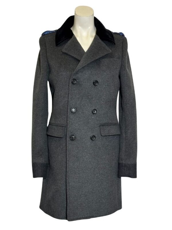 Pilkas vilnonis ISAAC MIZRAHI paltas, XS/S