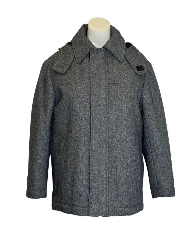 Pilkas vilnonis vaikiškas LELIJA puspaltis, 146cm