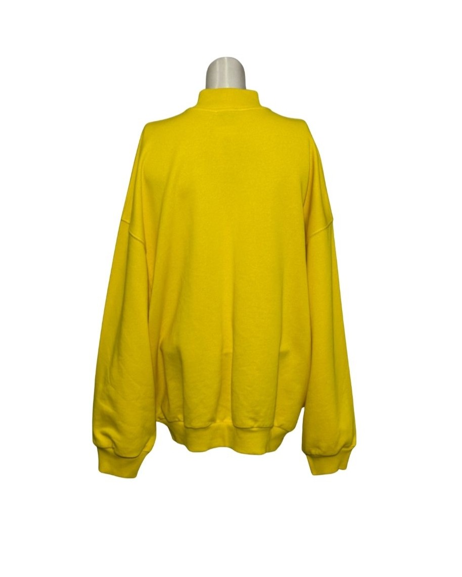 Geltonas BERSHKA džemperis, L