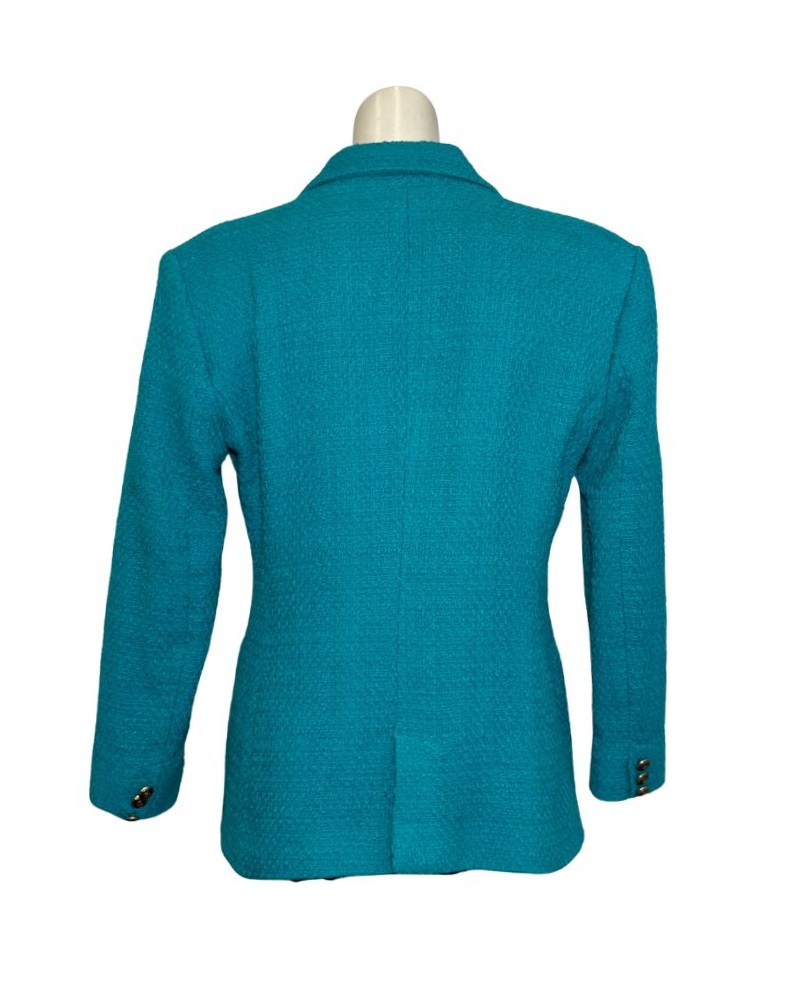 Tvido audinio turkio spalvos ZARA švarkas, M