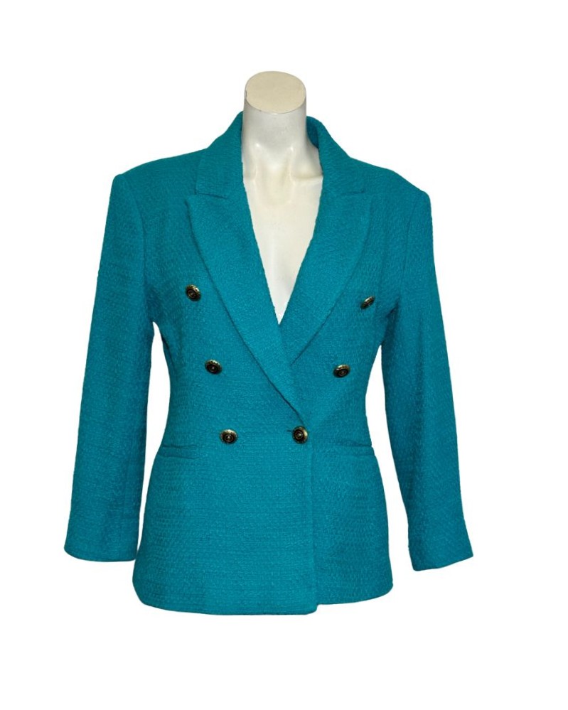 Tvido audinio turkio spalvos ZARA švarkas, M