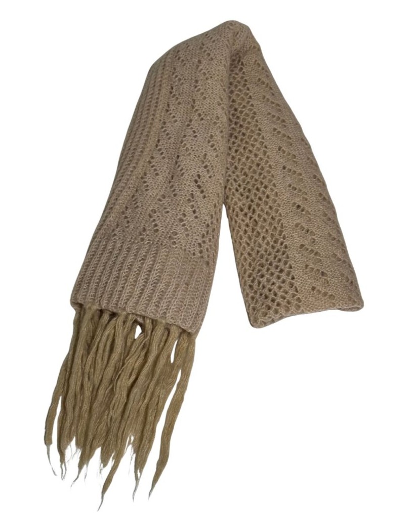 Šviesiai rudos spalvos šalikas