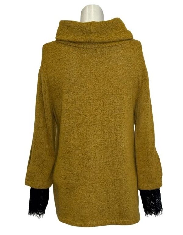 Garstyčių spalvos M COLLECTION megztinis, M