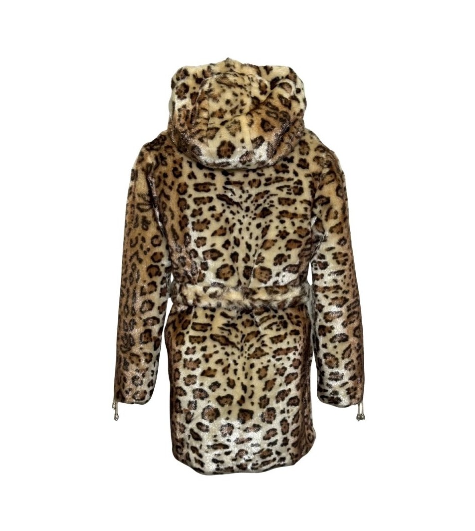 Gyvūno rašto dirbtino kailio HORSE kailiniai, S