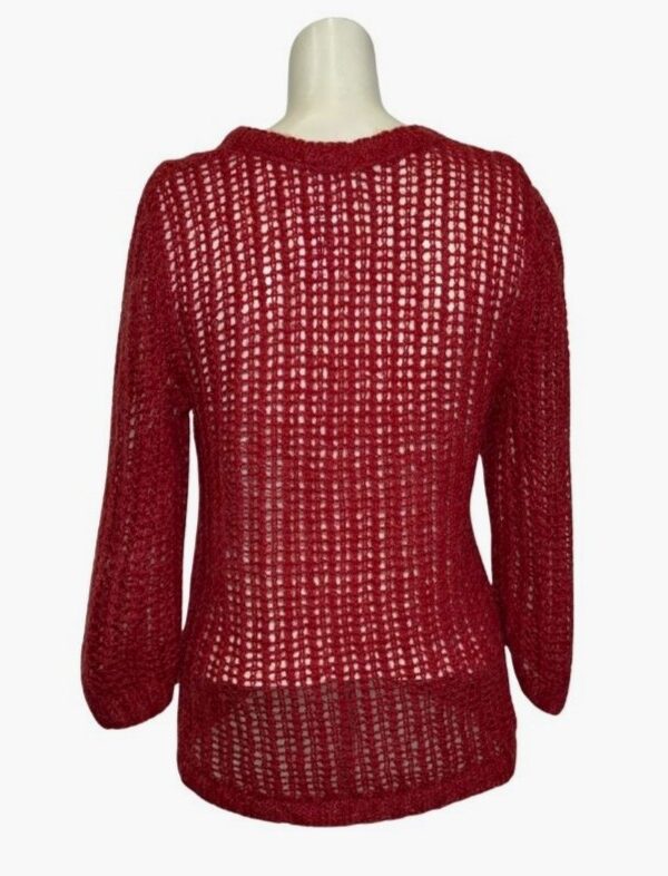 Raudonas megztinis, S/M