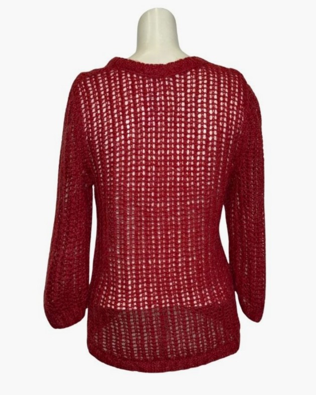 Raudonas megztinis, S/M