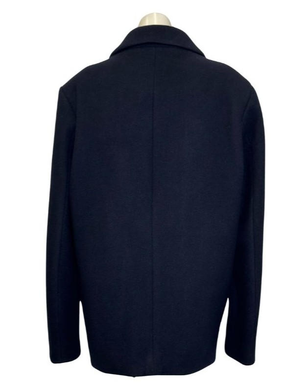 Mėlynas vilnos mišinio H&M paltas, XXL