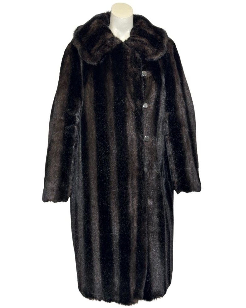 Rudi dirbtinio kailio kailiniai, M