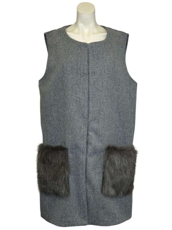 Pilka SHEIN liemenė, XL