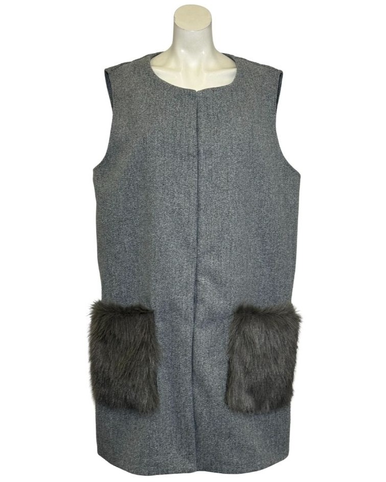 Pilka SHEIN liemenė, XL