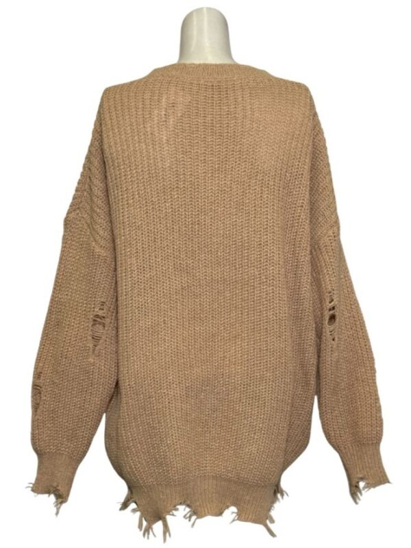 Smėlio spalvos SHEIN megztinis, M