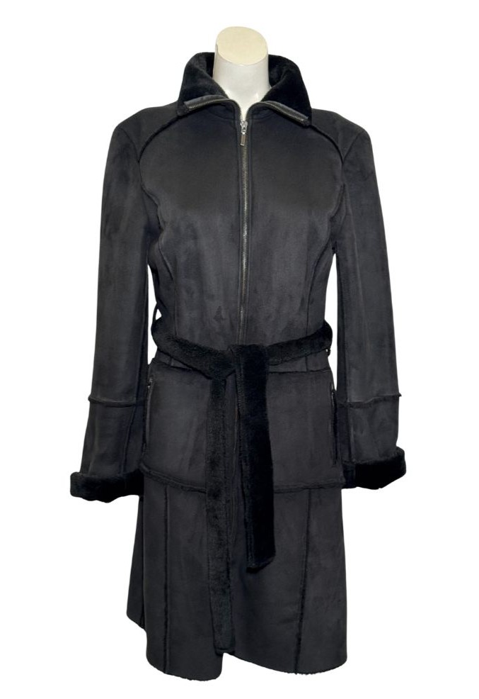 Juodas OGGI COLLECTION paltas, L