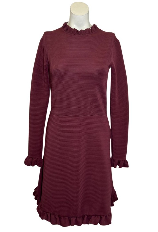 Bordo spalvos VILA suknelė, XS