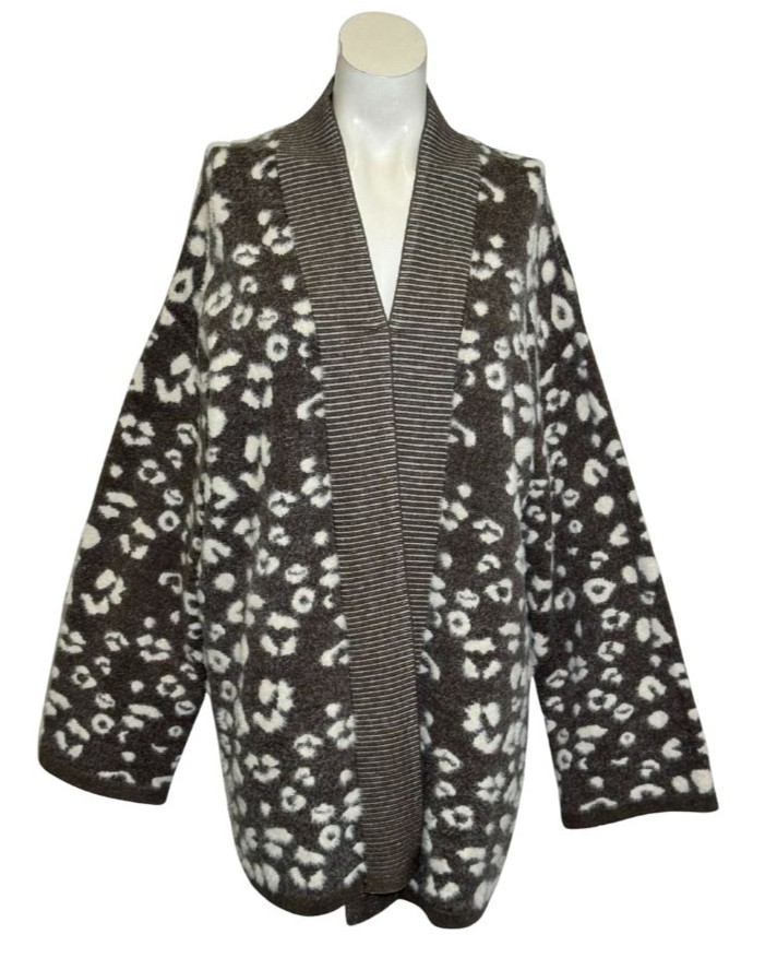 Dvispalvis raštuotas GIBSON LATIMER megztinis, M