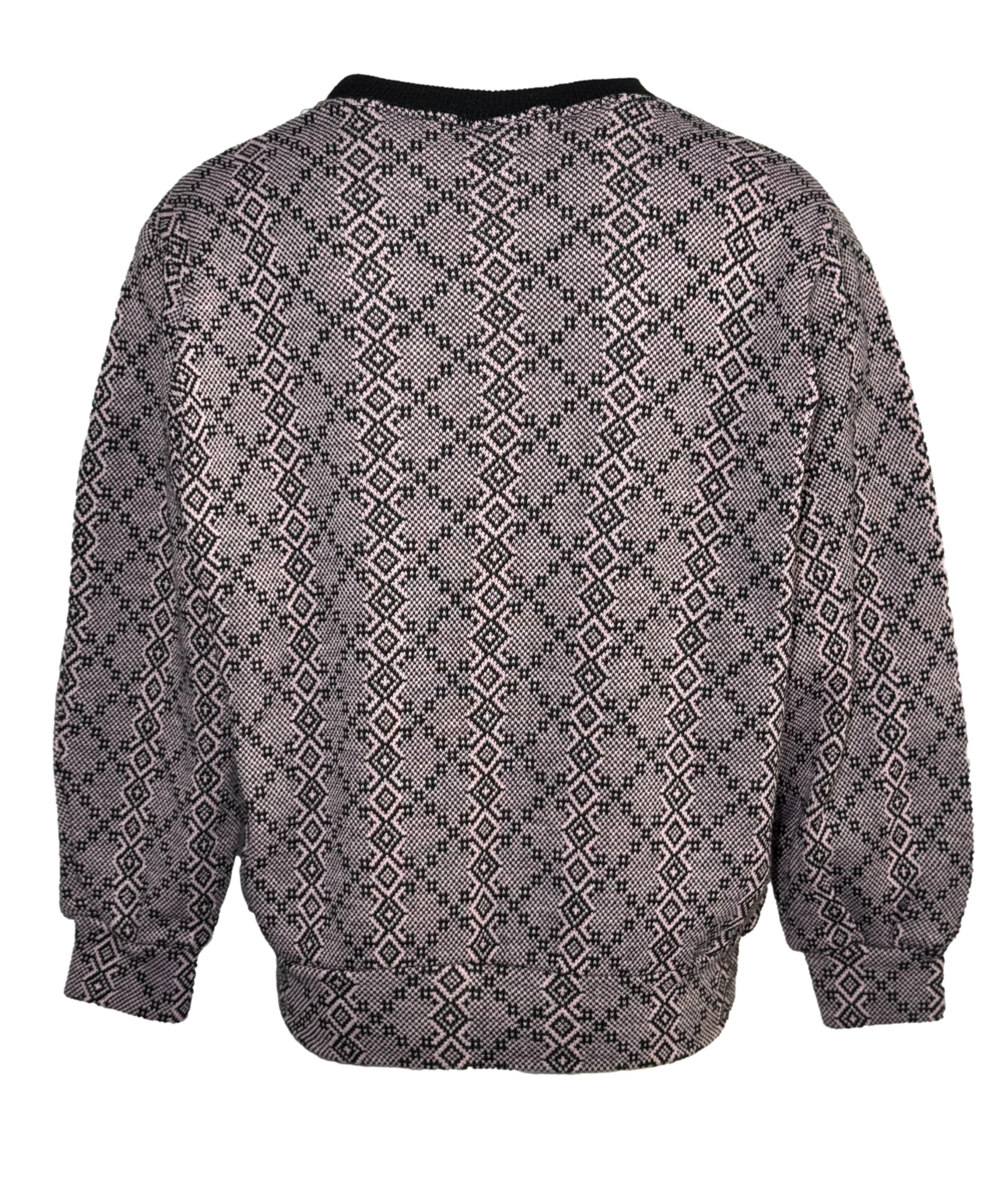 Raštuotas megztinis, M/L