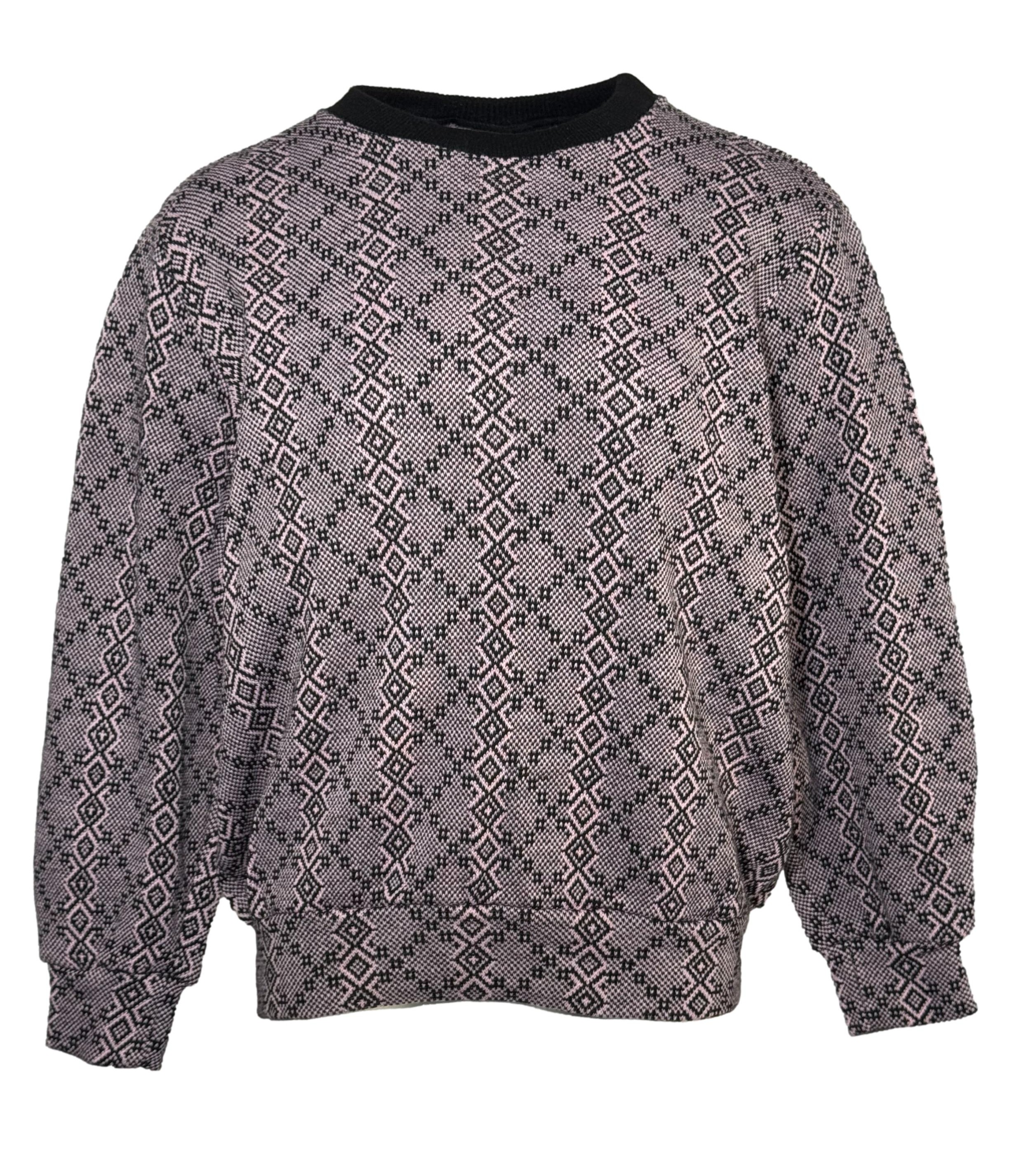 Raštuotas megztinis, M/L