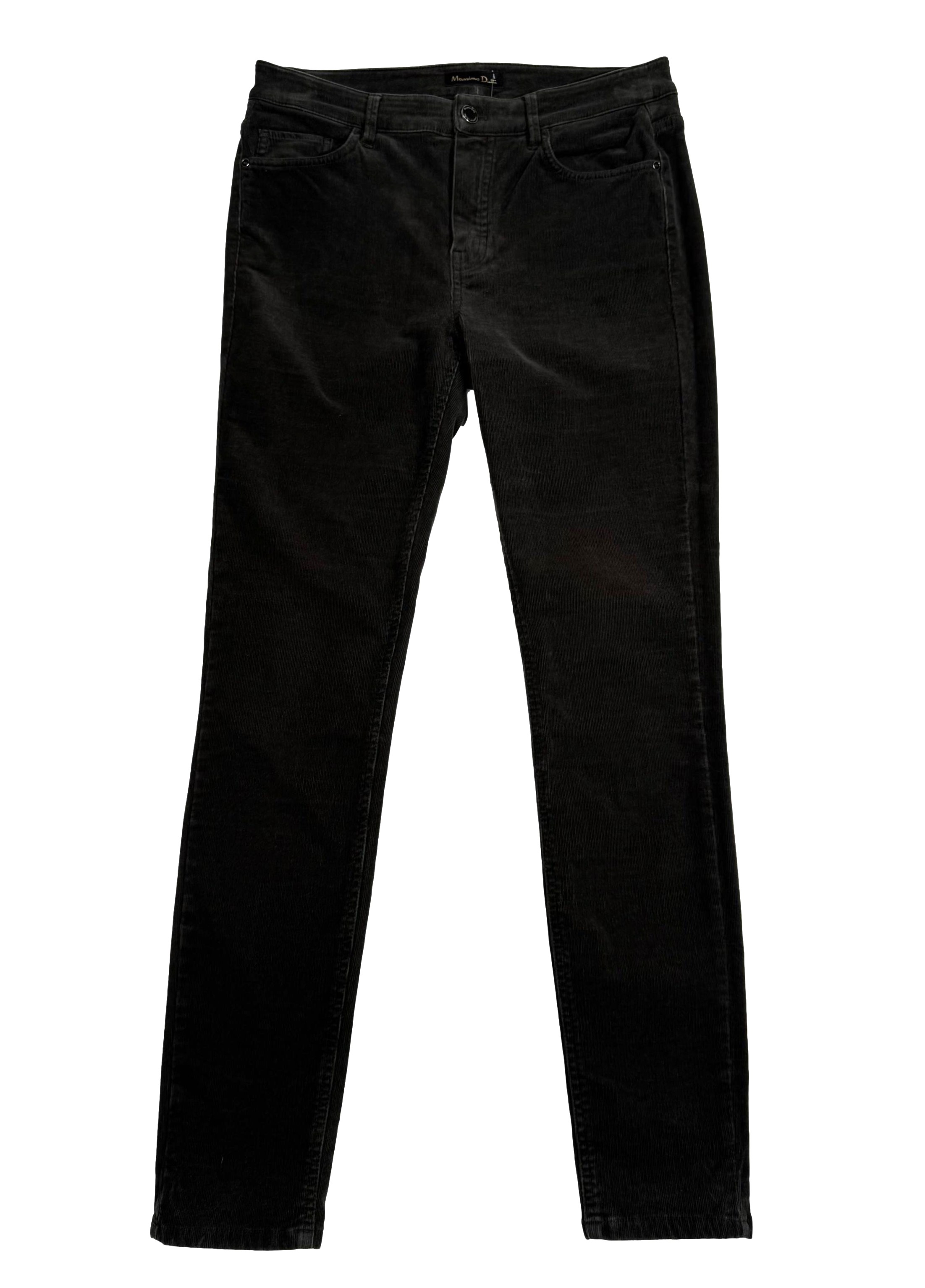 Juodos velvetinės MASSIMO DUTTI kelnės, S