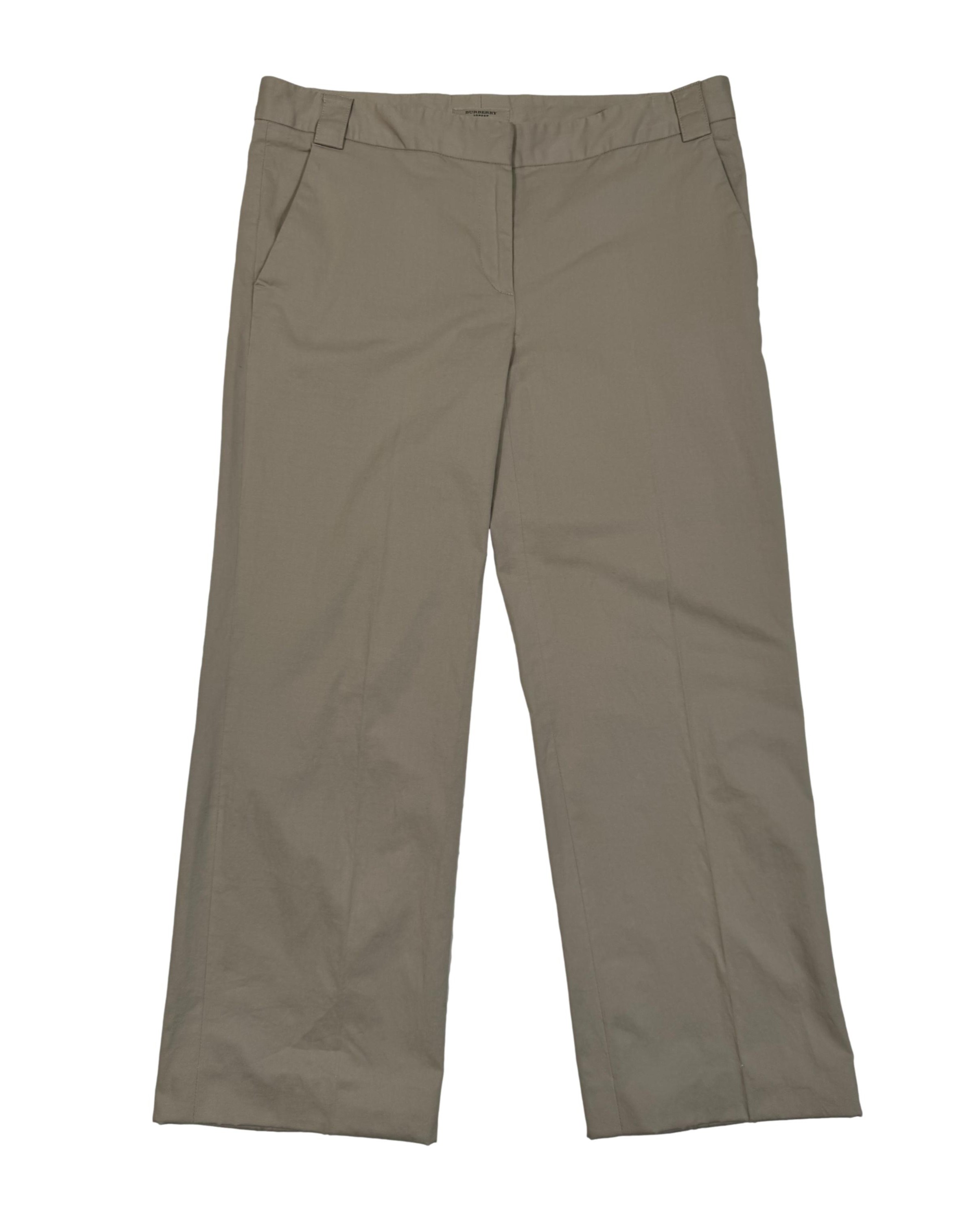 Smėlio spalvos BURBERRY kelnės, L