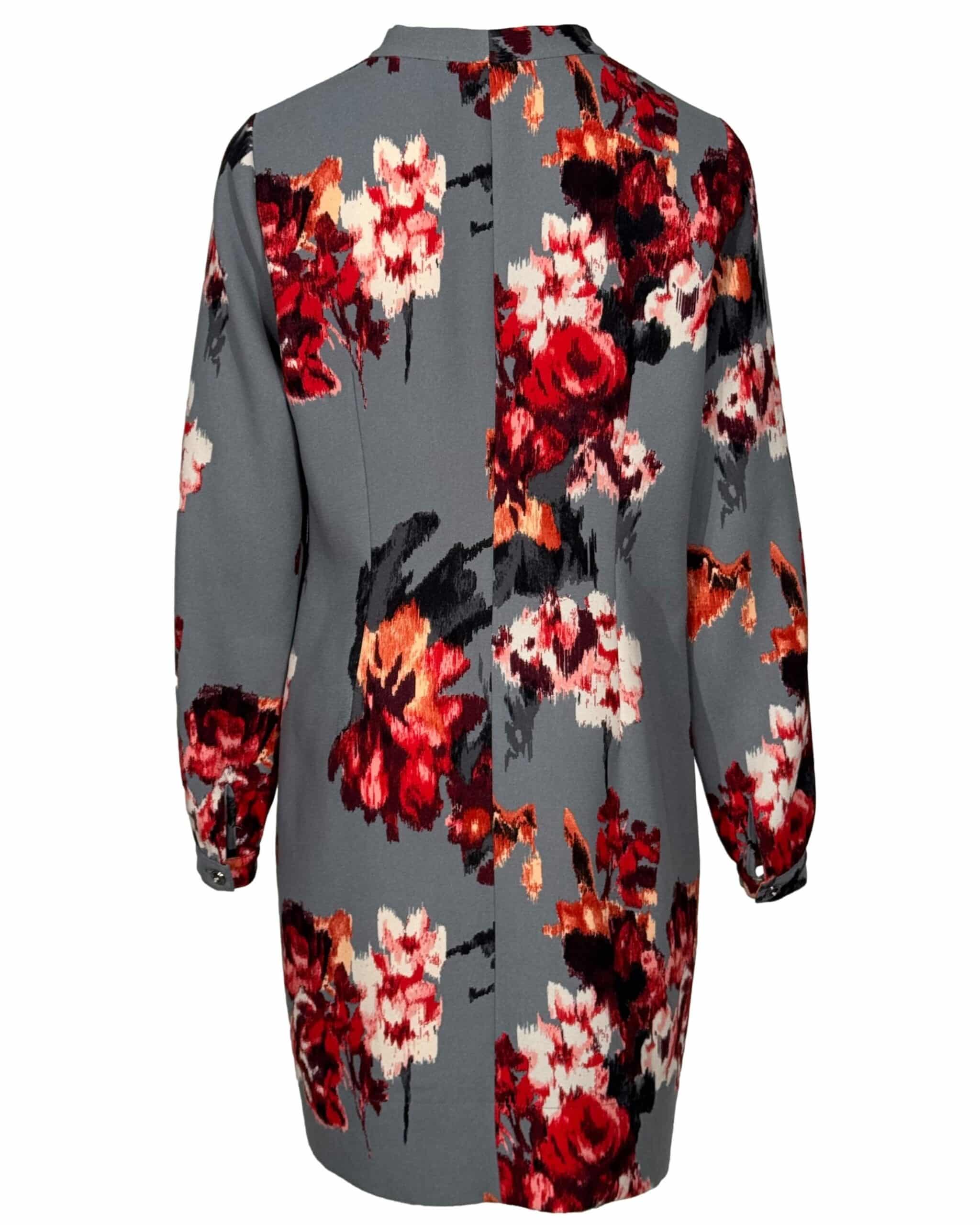 Pilka gėlėta ECHO suknelė, L