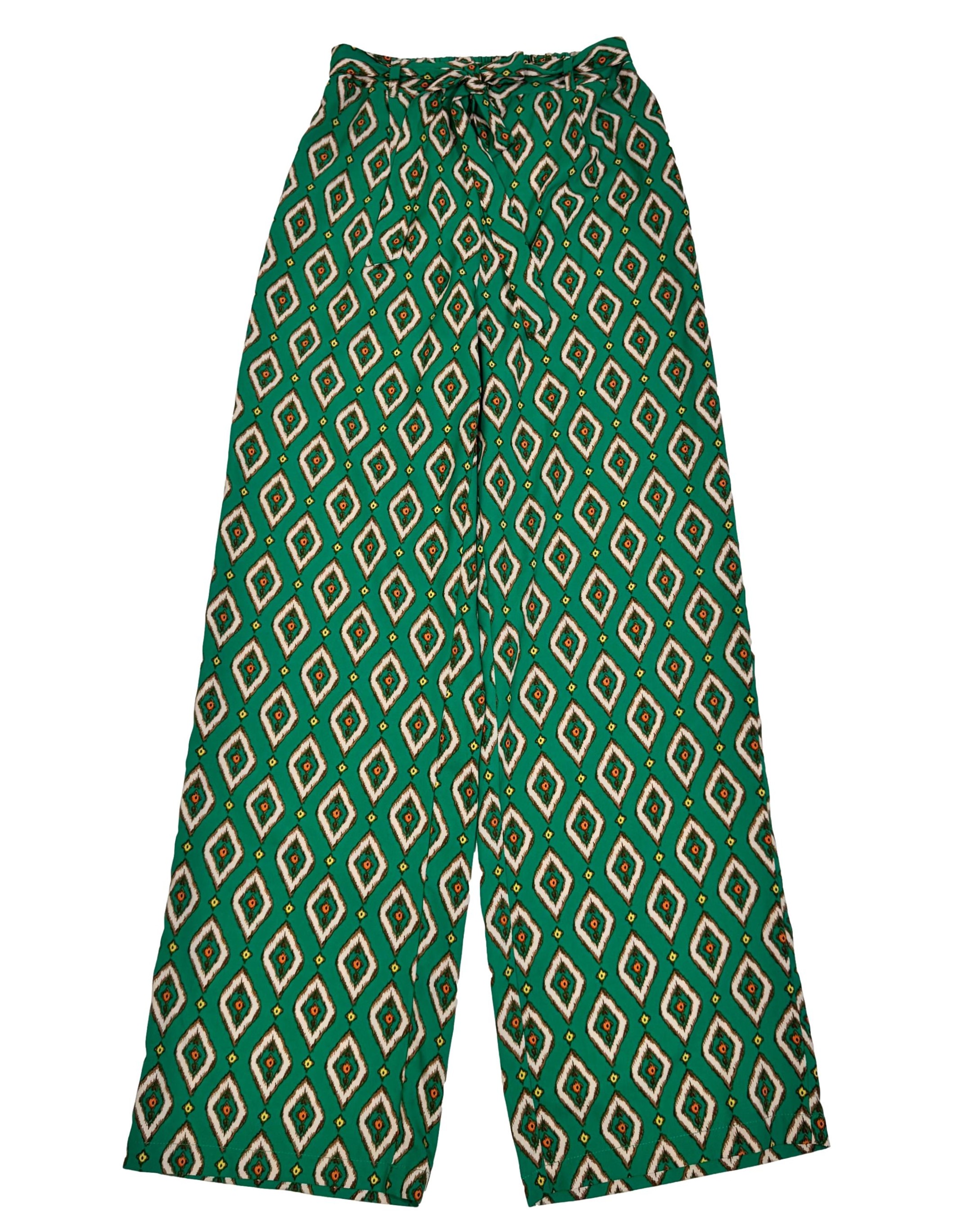 Žalios raštuotos ONLY kelnės, XS