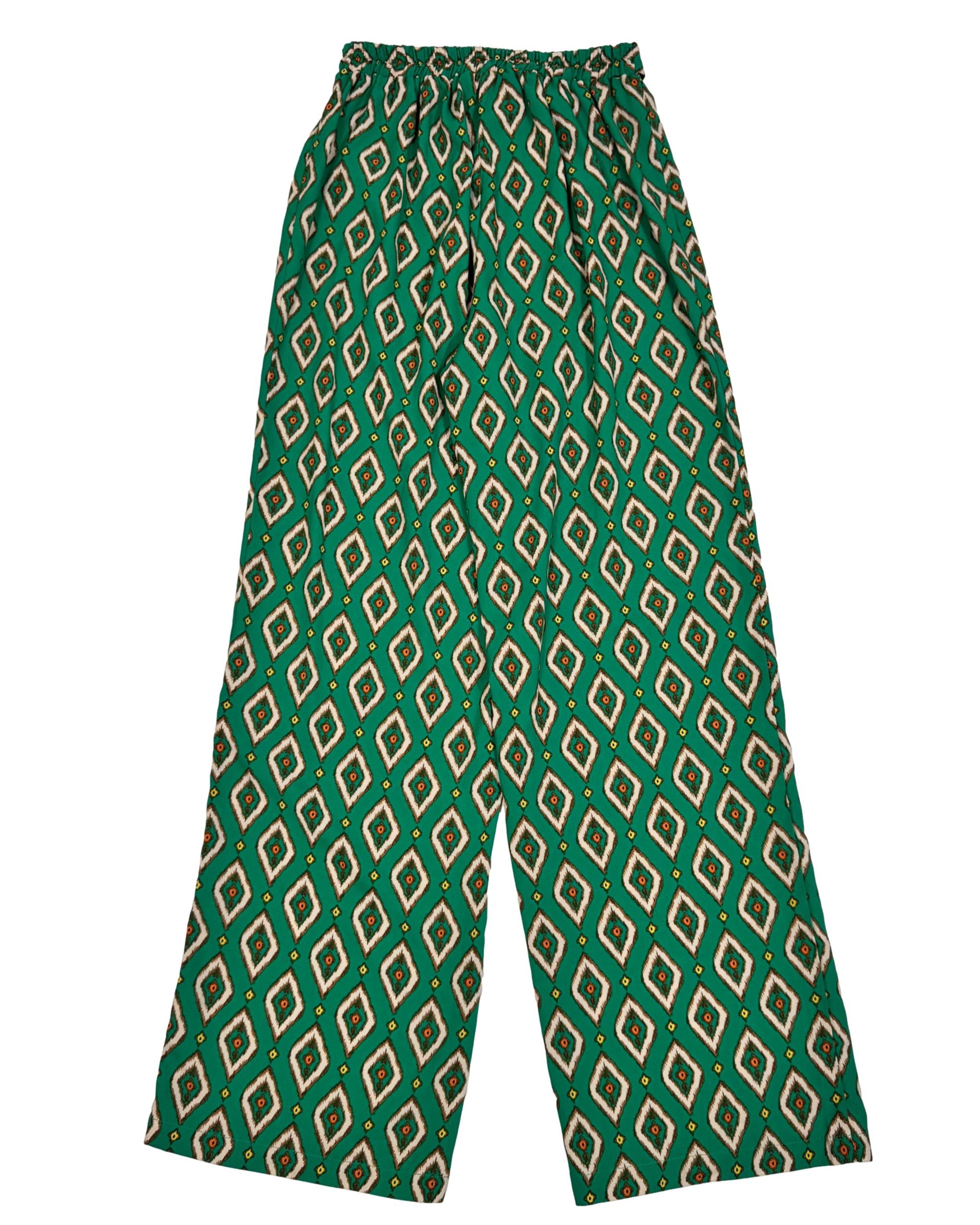 Žalios raštuotos ONLY kelnės, XS