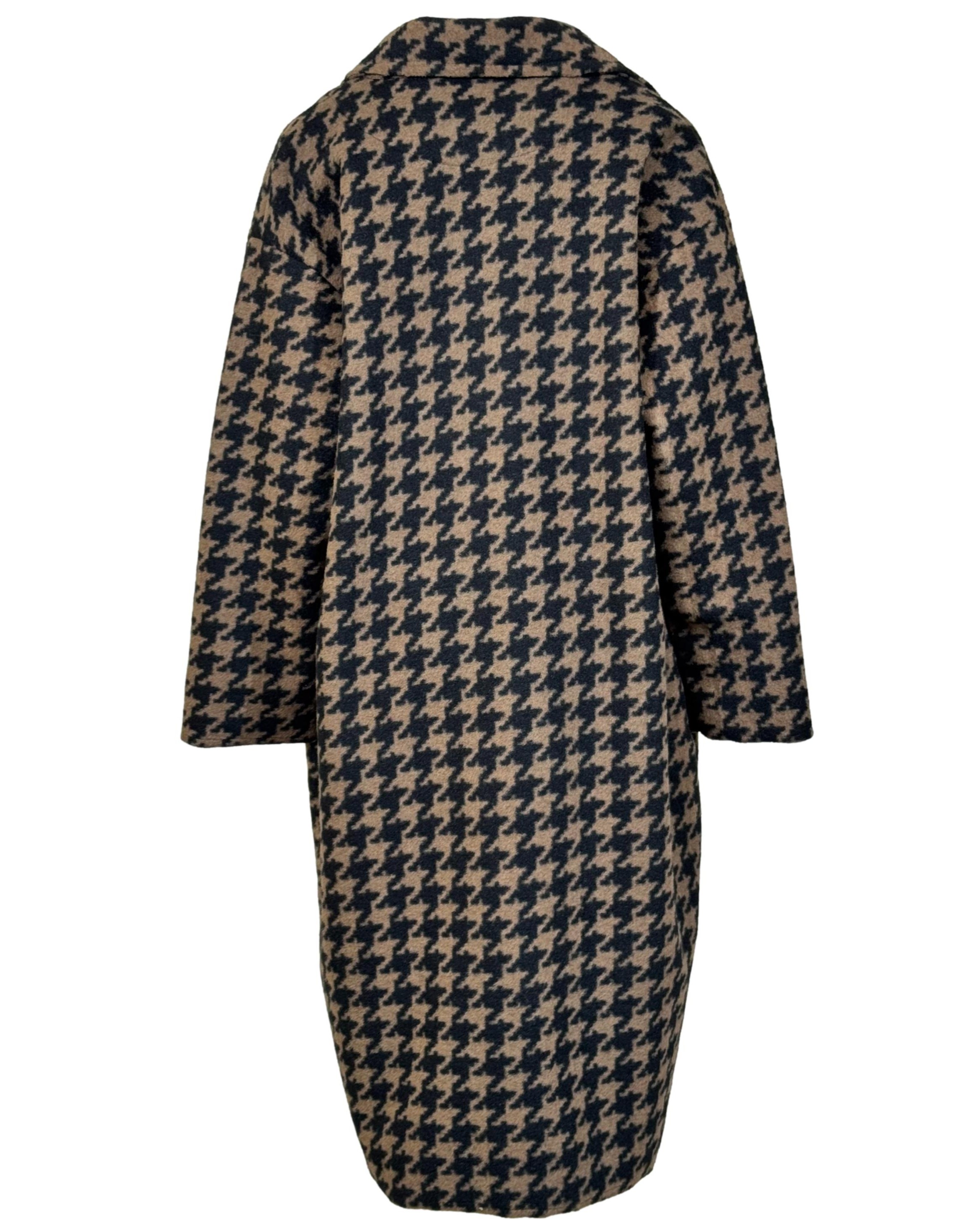 Dvispalvis raštuotas NEW COLLECTION paltas, XXL