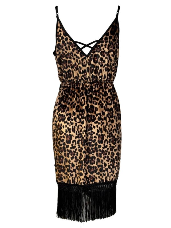 Gyvūno rašto KISS THE SKY suknelė, S