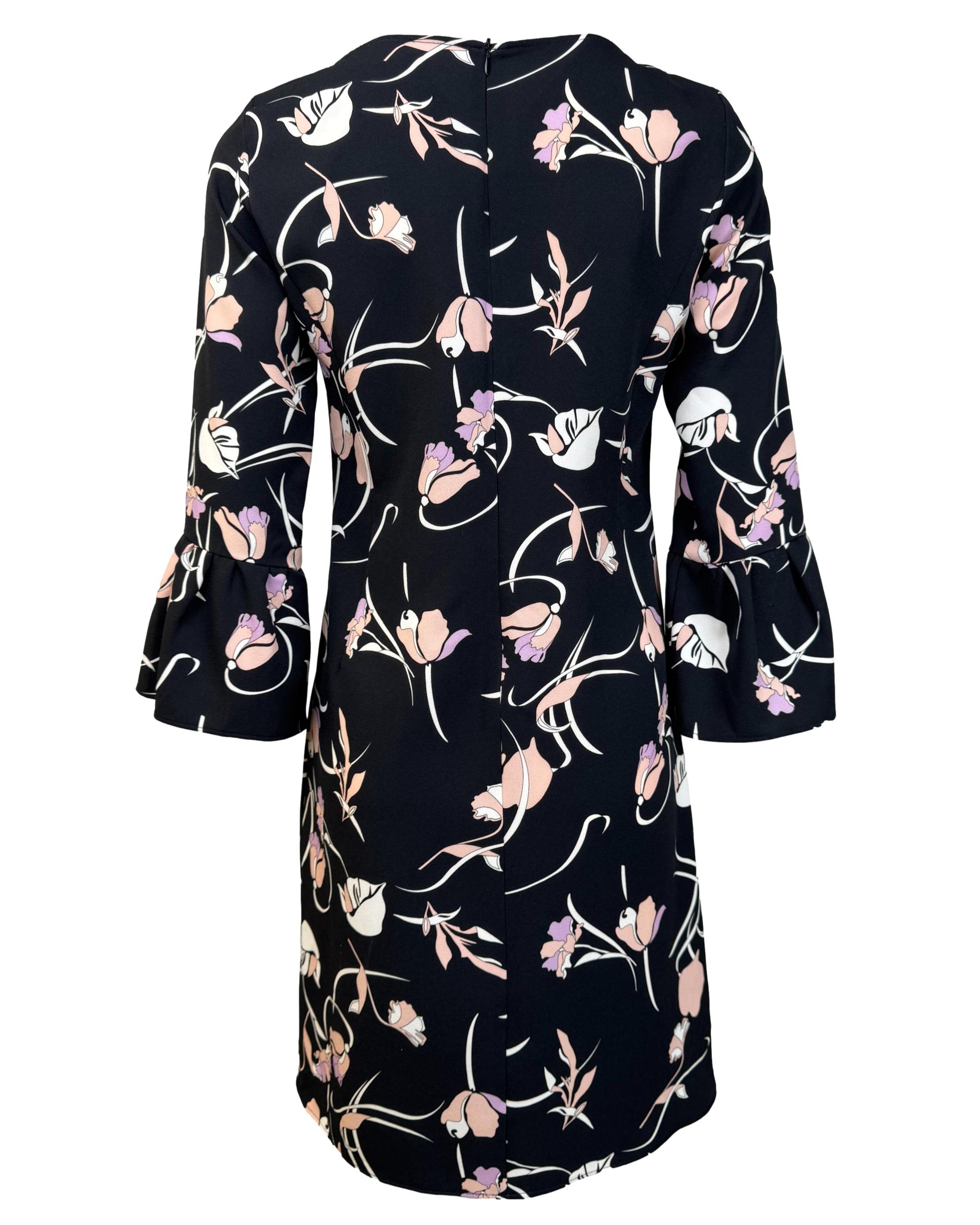 Juoda gėlėta EMME MARELLA suknelė, XS/S