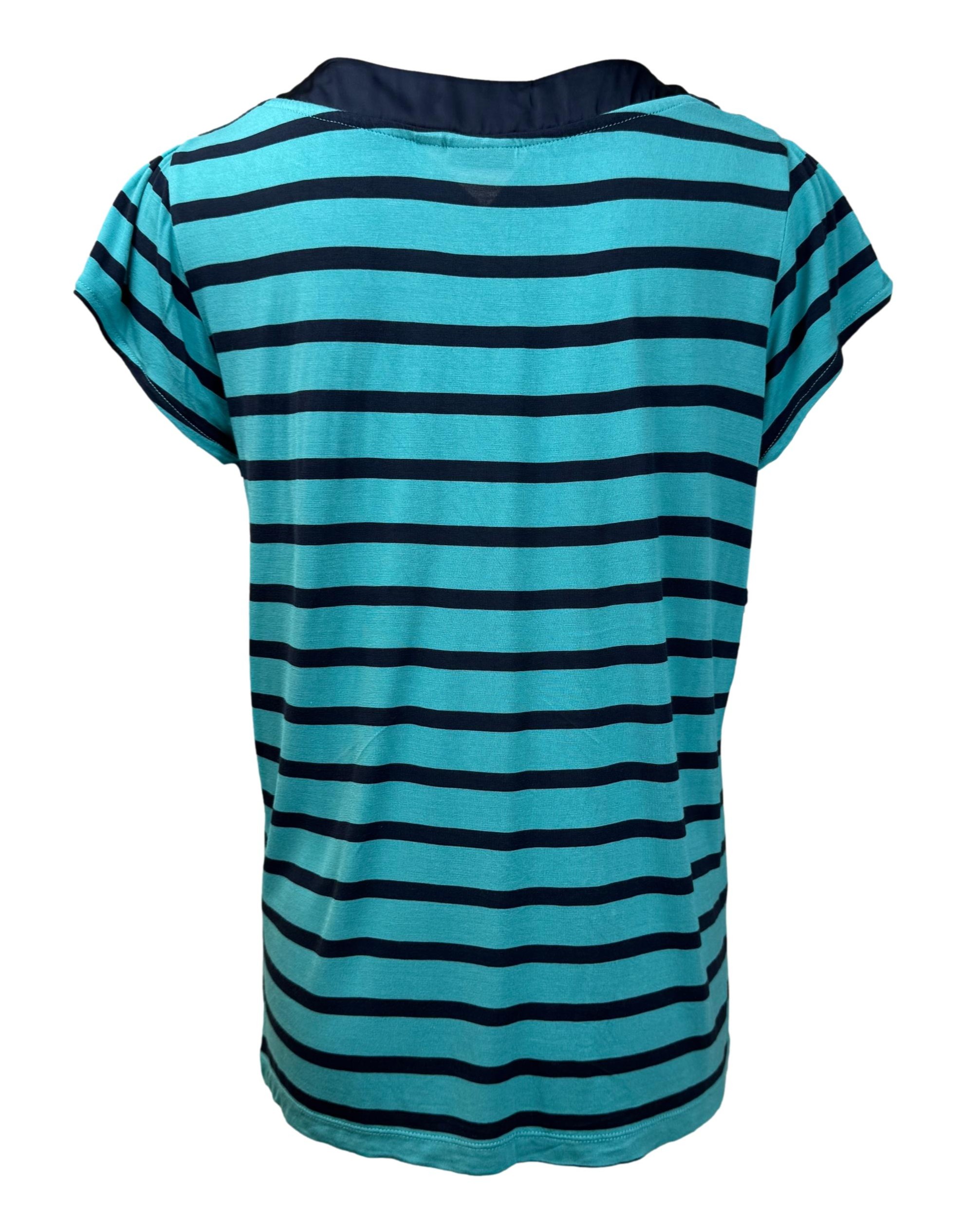 Mėlyni dryžuoti MEXX marškinėliai, XL