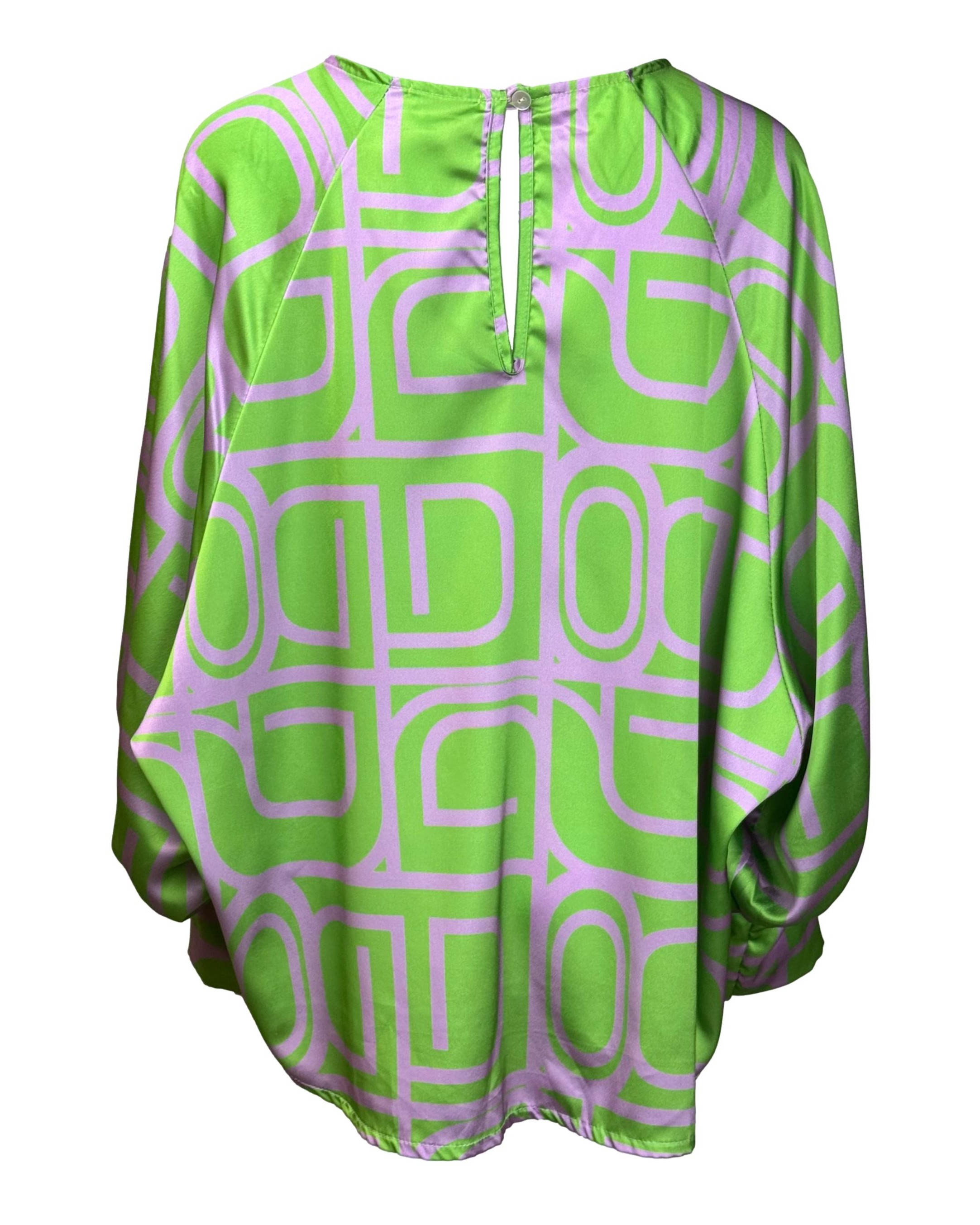 Dvispalvė raštuota palaidinė, XL