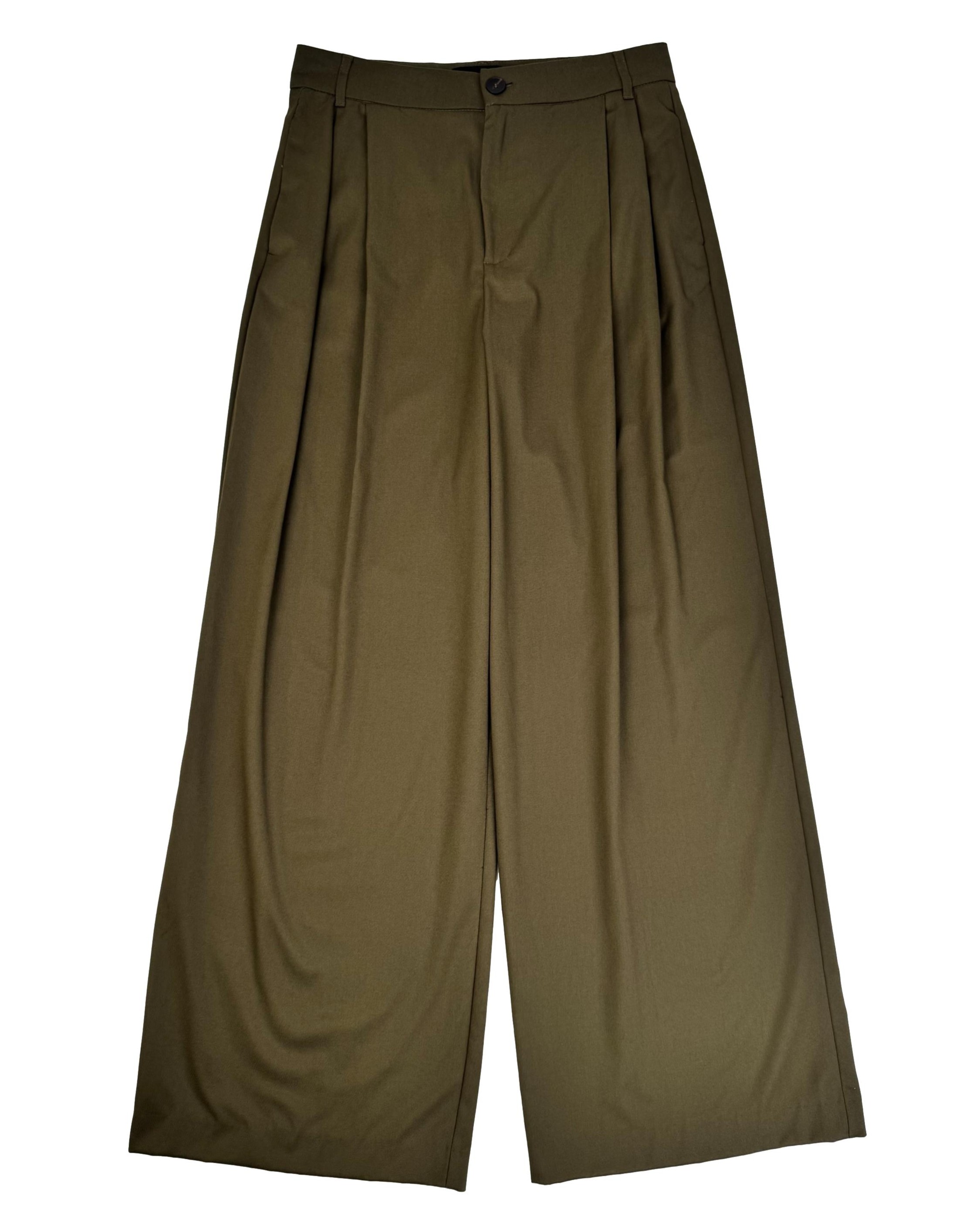 Chaki spalvos ZARA kelnės, M