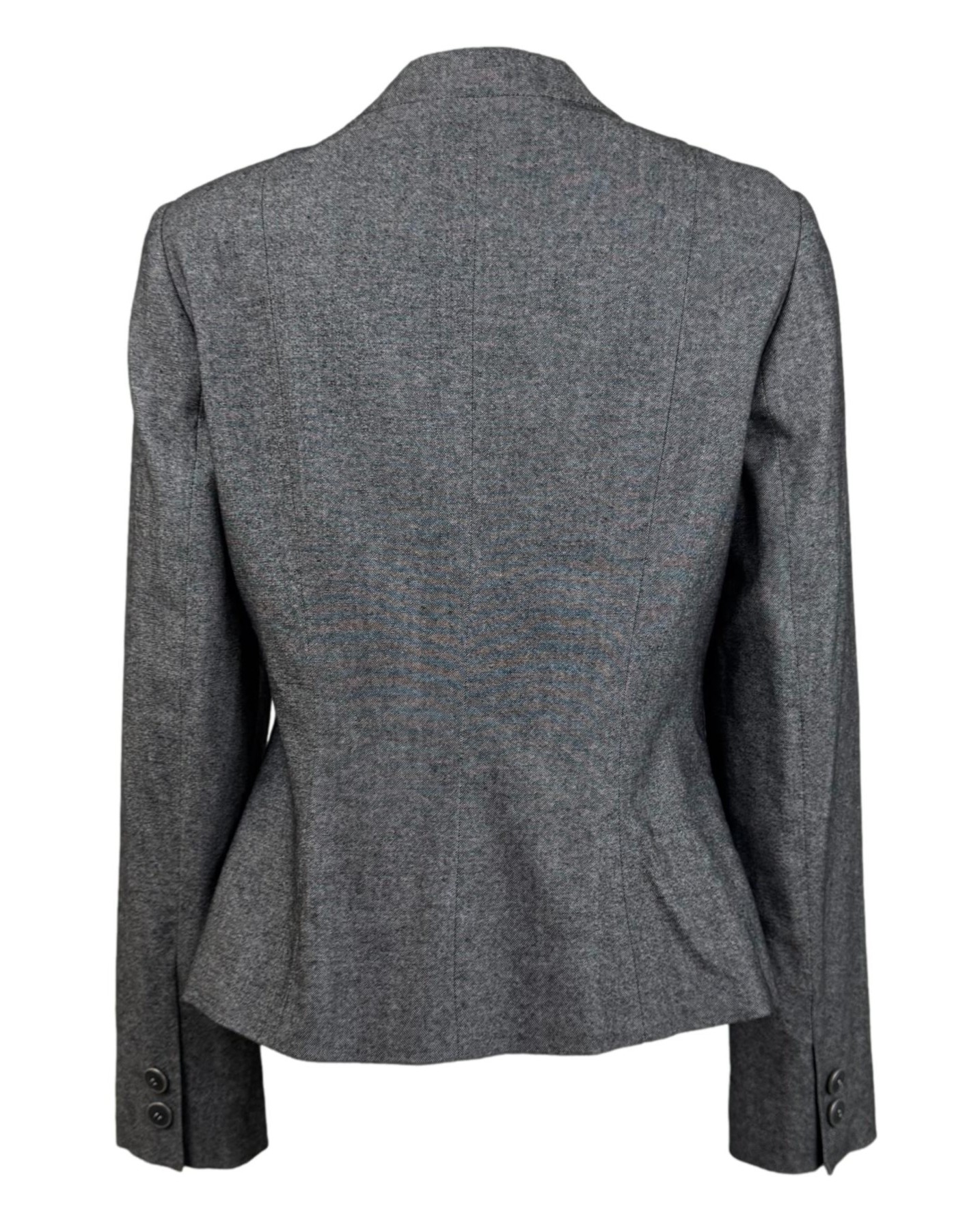 Pilkas vilnos mišinio BLISS švarkas, M