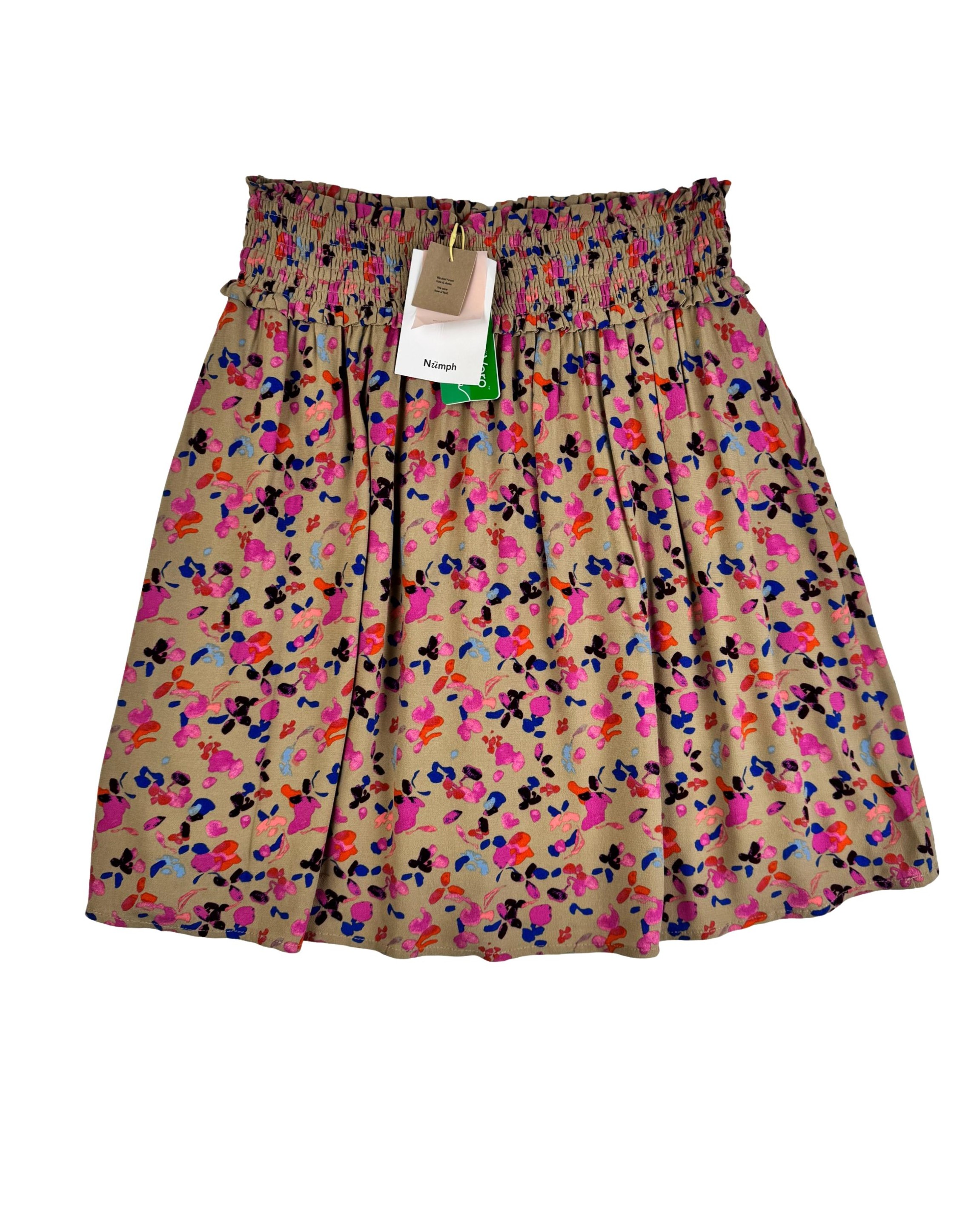 Įvairiaspalvis NUMPH sijonas, M/L