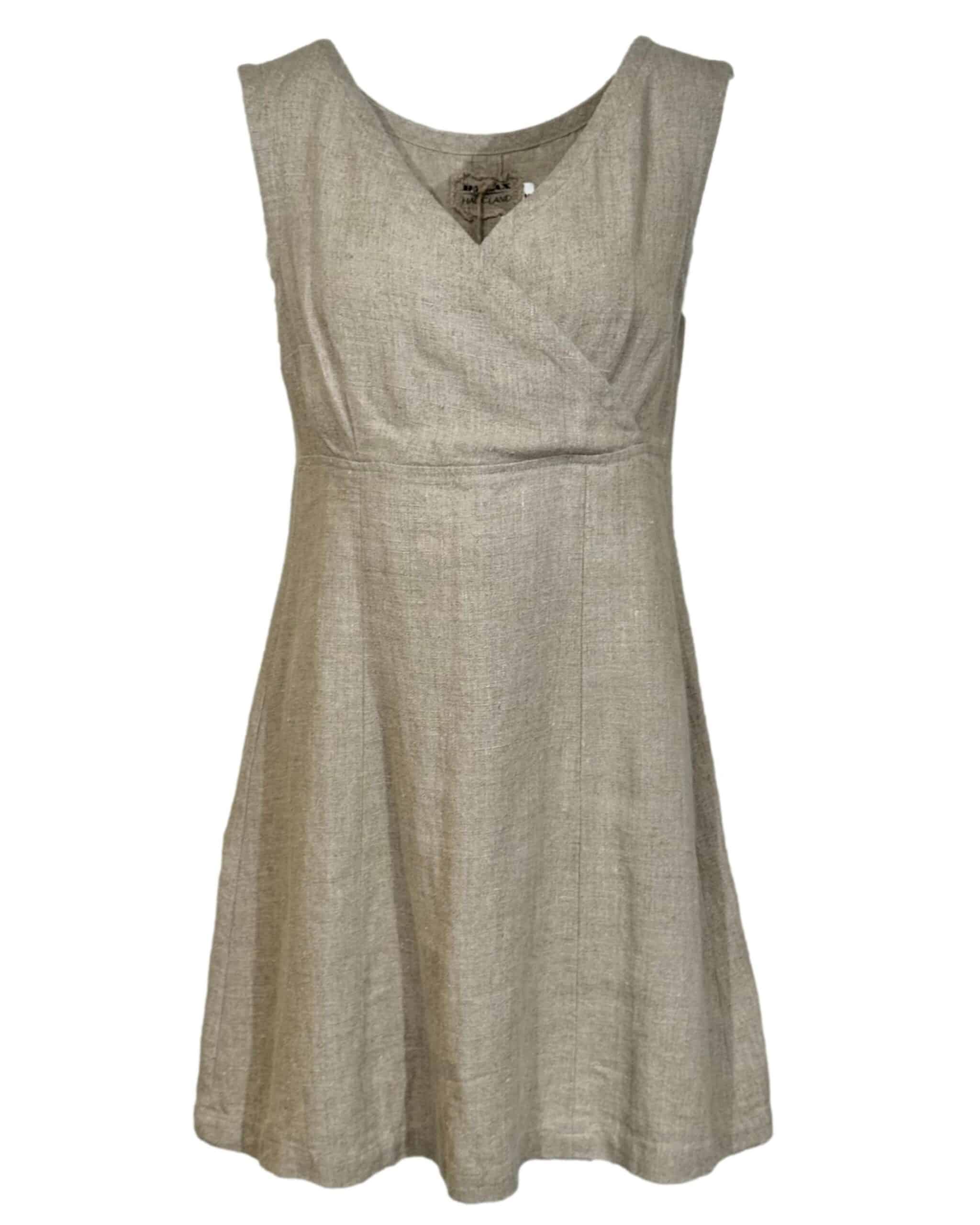 Smėlio spalvos lininė HAUGLAND suknelė, M