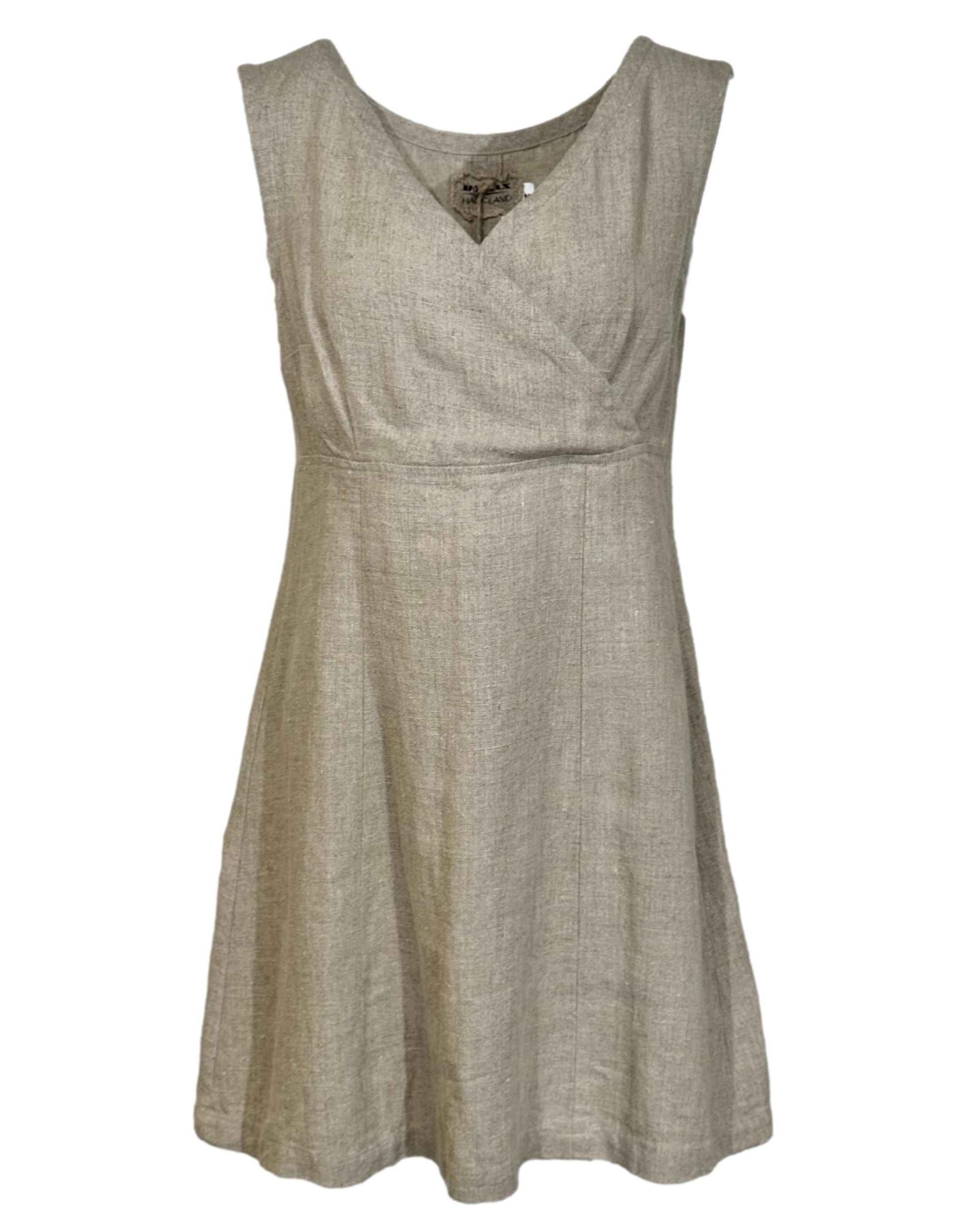 Smėlio spalvos lininė HAUGLAND suknelė, M