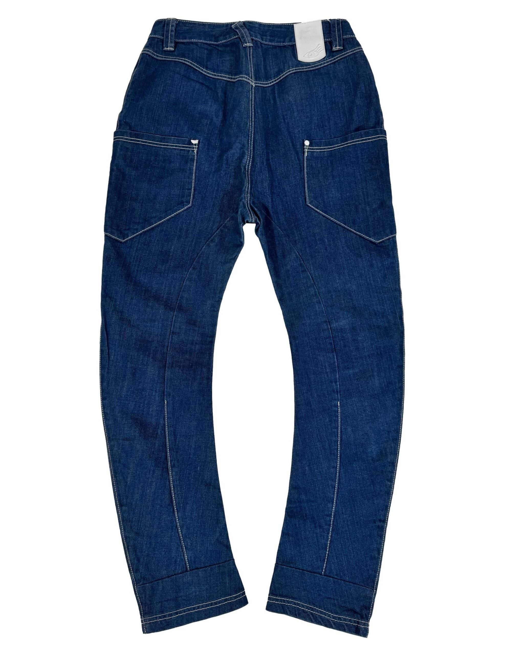 Vyriški mėlyni RUTME džinsai, M