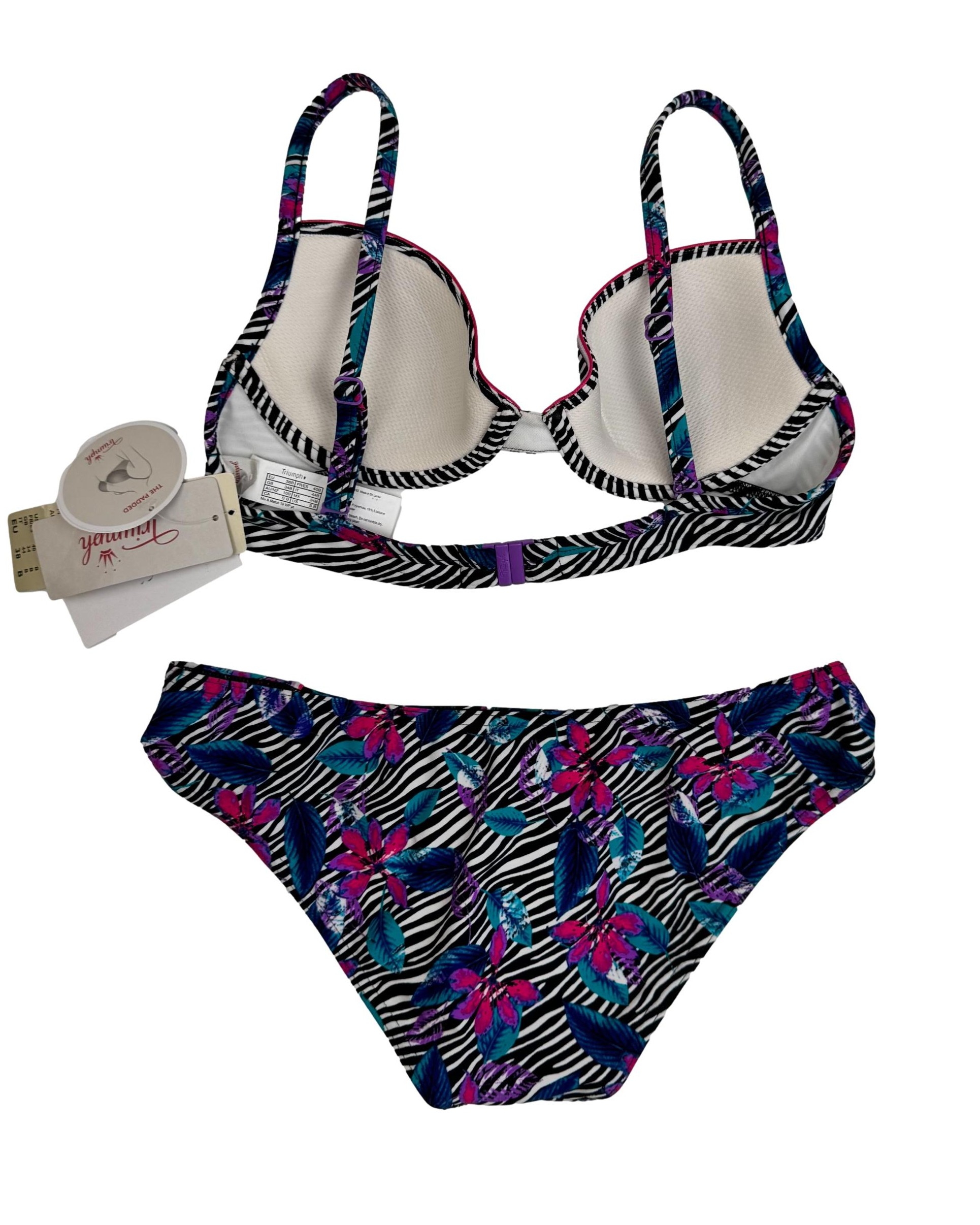 Margas TRIUMPH maudymosi kostiumėlis, XS