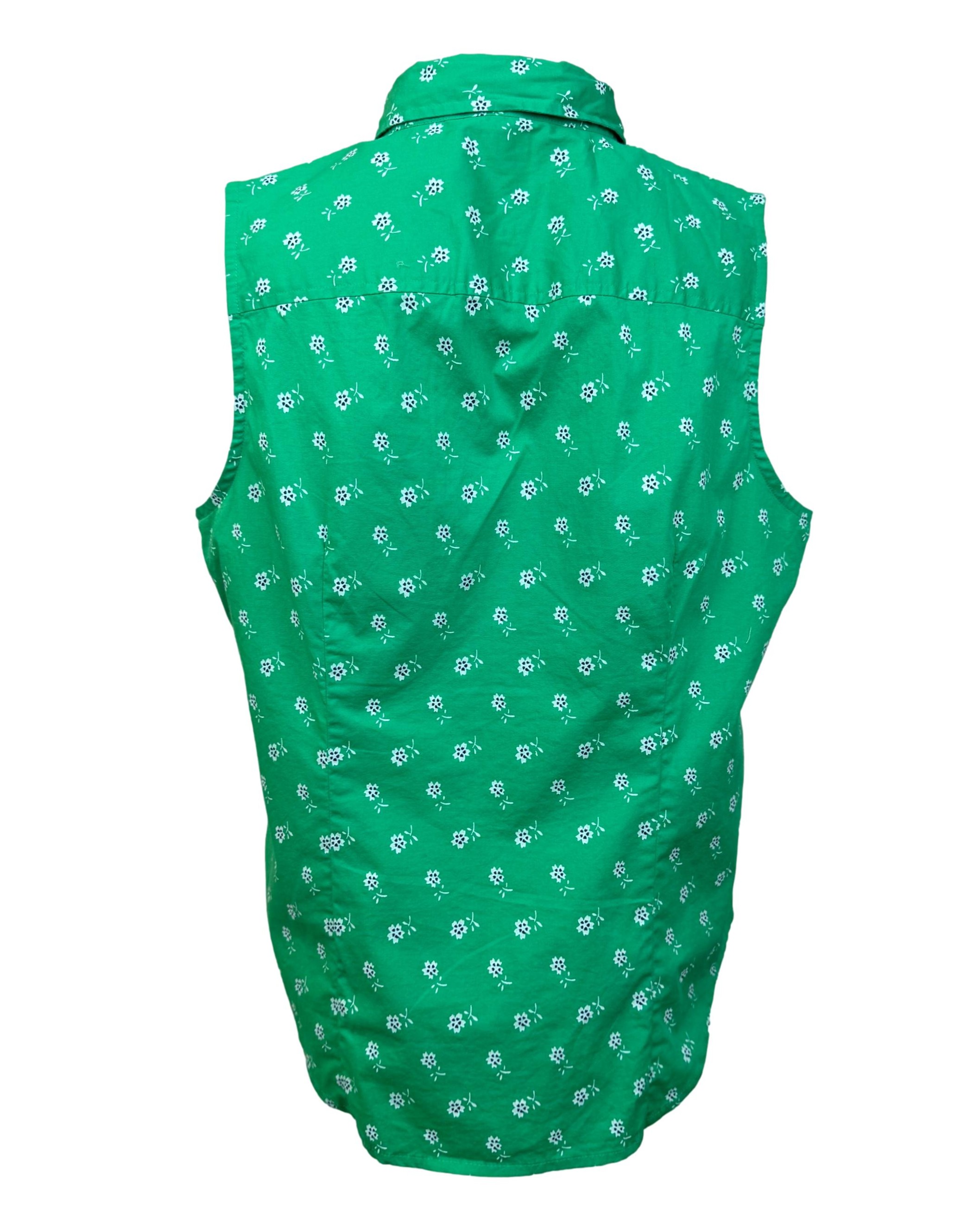 Žali gėlėti J.CREW marškiniai, L