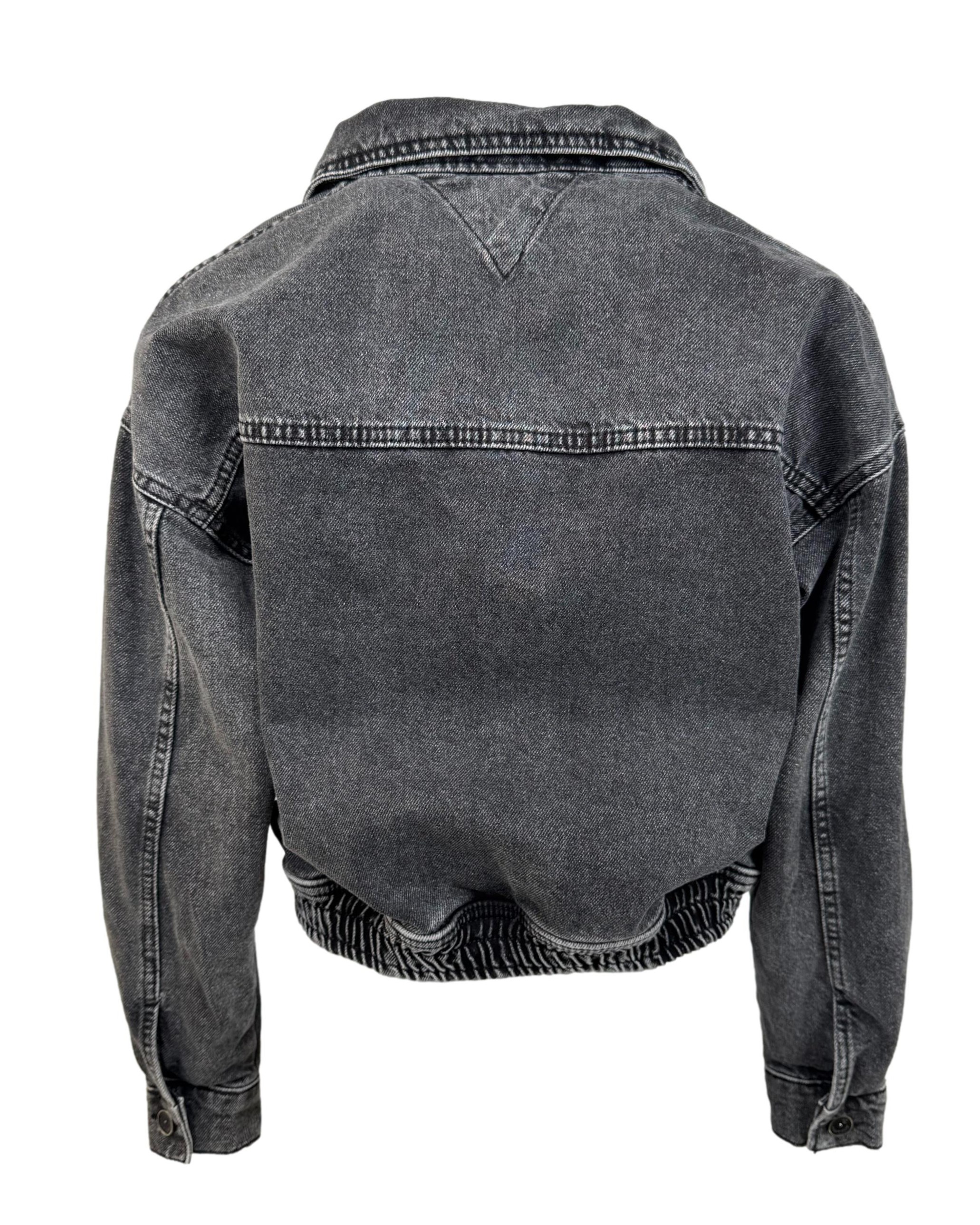 Juodas džinsinis JOHN LUCCA švarkas, M