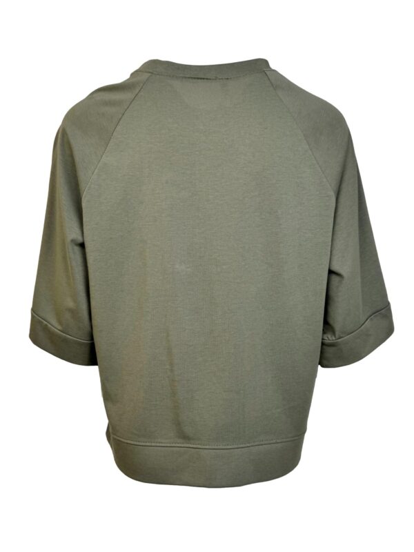 Chaki spalvos marškinėliai, L