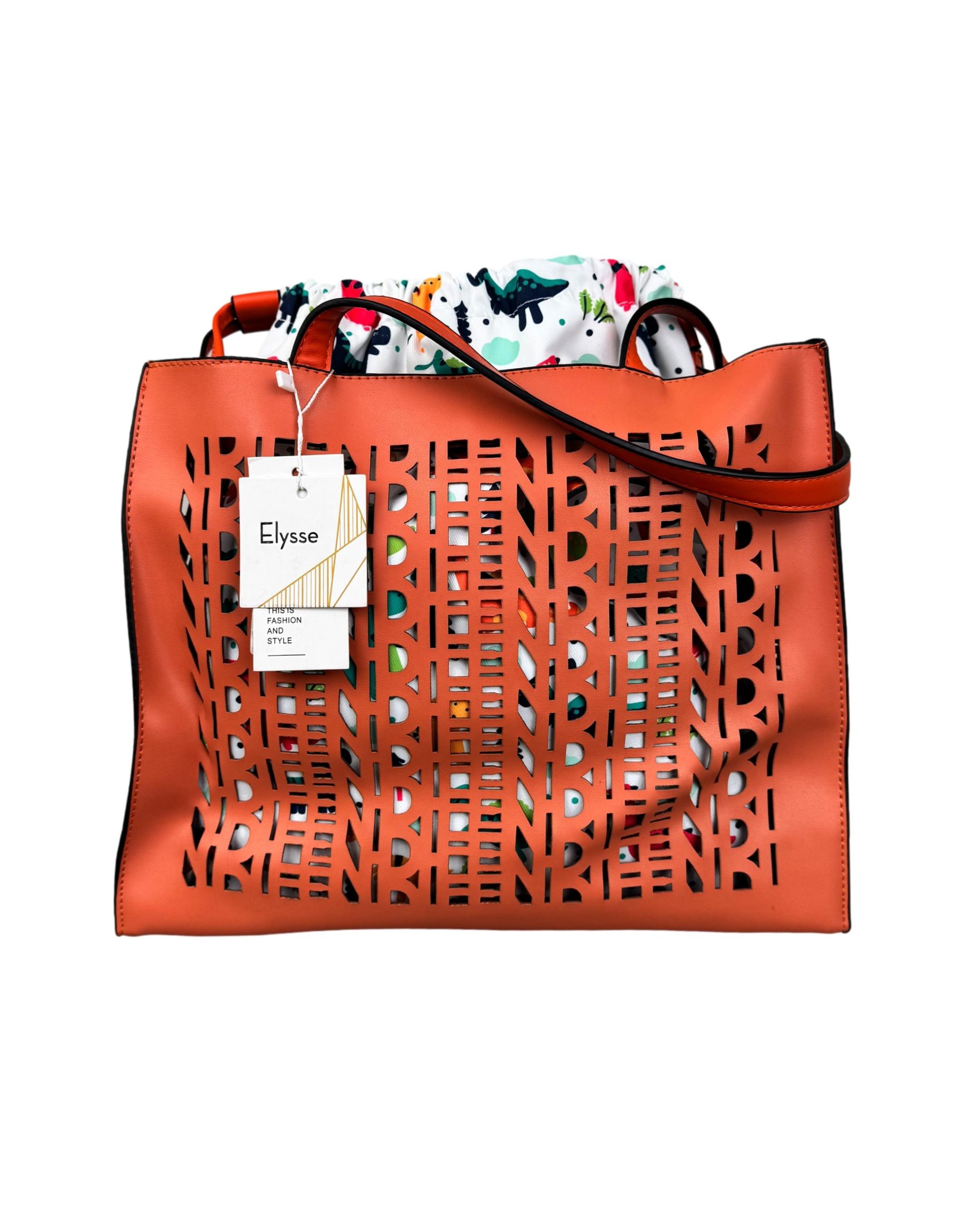 Oranžinė ELYSSE rankinė, NAUJA