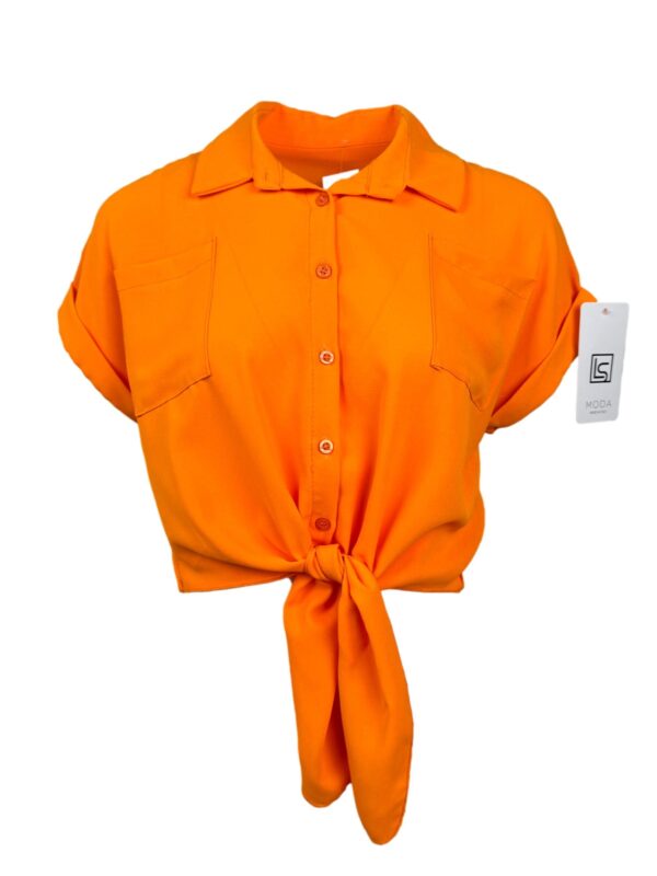 Oranžinė L&S palaidinė, M, NAUJA